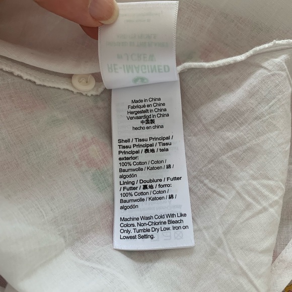 0P J. Crew x Liberty Danjo Belted Shirtdress - Picture 10 of 10